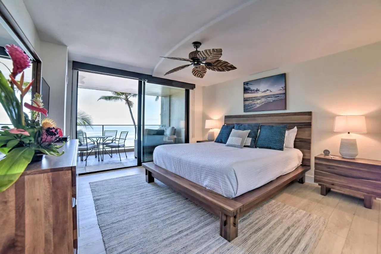 Apartment Oceanfront Kaanapali Resort Oasis With Pool! Kahana
